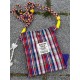The 2025 summer new single-shoulder crossbody small square bag is a versatile color-blocking checkered tassel women's casual mobile phone bag The 2025 summer new single-shoulder crossbody small square bag is a versatile color-blocking checkered tassel women's casual mobile phone bag