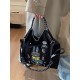ballchain Japanese cute and niche eco-friendly shopping bags, new cartoon rabbit embroidered bags, large-capacity shopping
