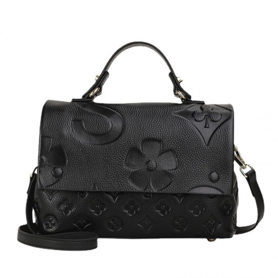 Qiandian top-grain cowhide bag 2025 New style fashionable and versatile summer handbag, ladies' bag, genuine leather single shoulder crossbody