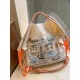 ball chain Tower embroidery bag, large-capacity single-shoulder crossbody bag, shopping bag, class commuting tote bag ball chain Tower embroidery bag, large-capacity single-shoulder crossbody bag, shopping bag, class commuting tote bag