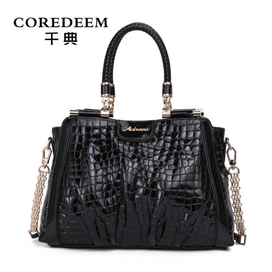 Qiandian genuine leather women's Bag 2025 New Style Elegant mom handbag, large-capacity fashionable women's single-shoulder large bag, leopard print Qiandian genuine leather women's Bag 2025 New Style Elegant mom handbag, large-capacity fashionable women's single-shoulder large bag, leopard print