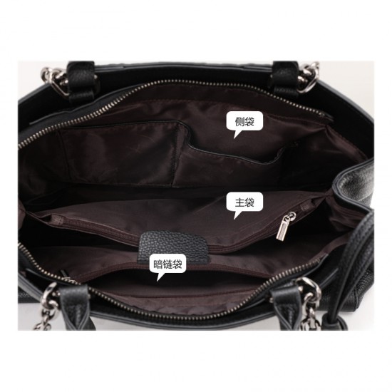 Qiandian Handbag Women's large-capacity genuine leather 2025 new style elegant hand-held handbag with a sense of luxury and fashionable ladies' briefcase