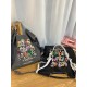 ball chain's same style iron tower embroidered bag, large-capacity single-shoulder crossbody bag, versatile class and commuting tote