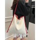 The 2025 summer new Dopamine-colored large-capacity single-shoulder tote bag is a simple and versatile student commuting bag for class The 2025 summer new Dopamine-colored large-capacity single-shoulder tote bag is a simple and versatile student commuting bag for class