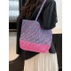 2025 Summer new casual single-shoulder bag, seaside vacation straw woven bag, large-capacity fashionable woven tote bag 2025 Summer new casual single-shoulder bag, seaside vacation straw woven bag, large-capacity fashionable woven tote bag