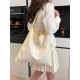 The 2025 summer new Dopamine-colored large-capacity single-shoulder tote bag is a simple and versatile student commuting bag for class The 2025 summer new Dopamine-colored large-capacity single-shoulder tote bag is a simple and versatile student commuting bag for class
