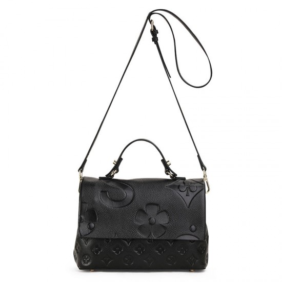 Qiandian top-grain cowhide bag 2025 New style fashionable and versatile summer handbag, ladies' bag, genuine leather single shoulder crossbody