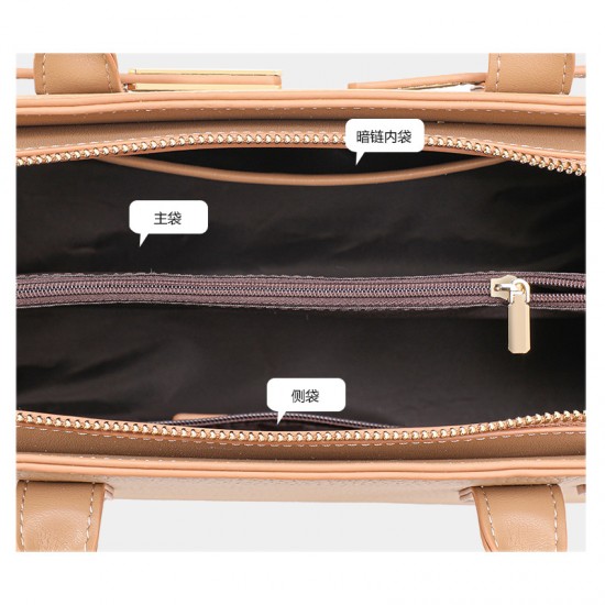 Qiandian Handbag Bag 2025 New Style women's bag, middle-aged lady platinum bag, Women's elegance, Genuine leather mom bag, large capacity