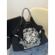 Summer new ball chain embroidered shopping bag, large-capacity hand bill of lading, shoulder crossbody tote women's bag