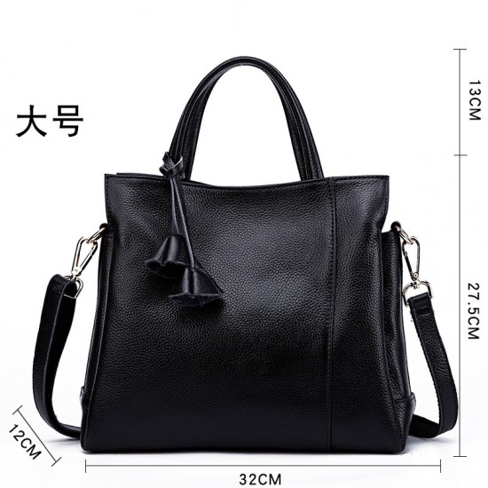 Qiandian 2025 New Fashion middle-aged women's handbag, genuine leather women's bag, small bag, single-shoulder bag, women's crossbody bag Qiandian 2025 New Fashion middle-aged women's handbag, genuine leather women's bag, small bag, single-shoulder bag, women's crossbody bag