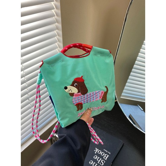 ballchain Dachshund new fashionable and versatile handbag, single-shoulder crossbody phone bag, children's bag for girls ballchain Dachshund new fashionable and versatile handbag, single-shoulder crossbody phone bag, children's bag for girls