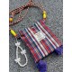 The 2025 summer new single-shoulder crossbody small square bag is a versatile color-blocking checkered tassel women's casual mobile phone bag The 2025 summer new single-shoulder crossbody small square bag is a versatile color-blocking checkered tassel women's casual mobile phone bag